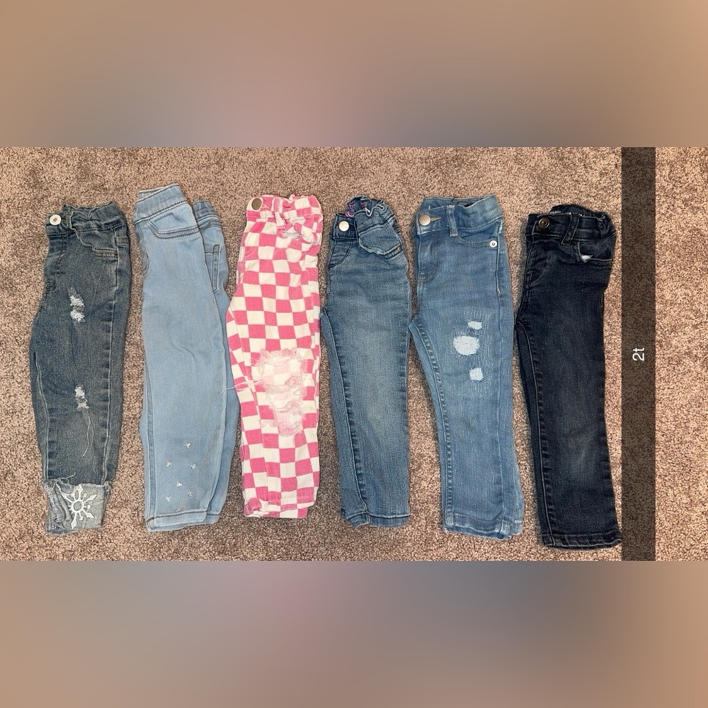 Stylish Kids Denim Jeans Set